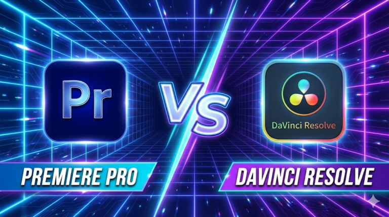 Premiere Pro vs DaVinci Resolve – कौन सा Software Best है? (2026 Full Comparison Guide)
